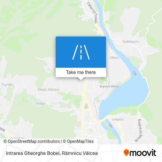 Intrarea Gheorghe Bobei map