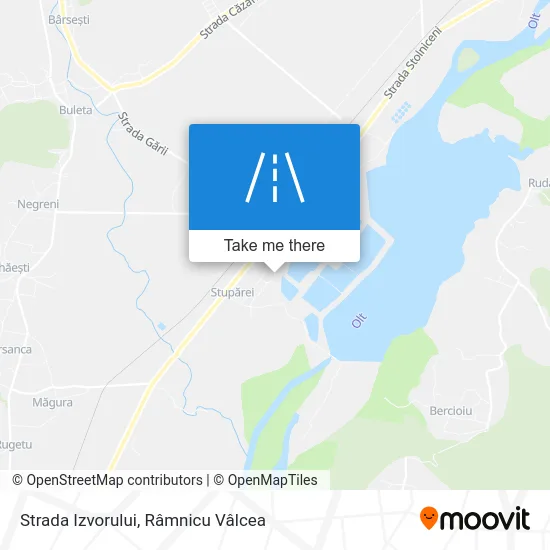 Strada Izvorului map