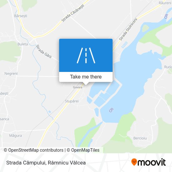 Strada Câmpului map