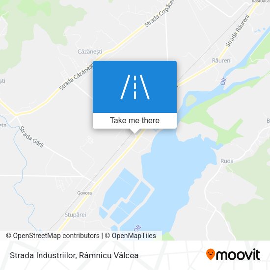 Strada Industriilor map