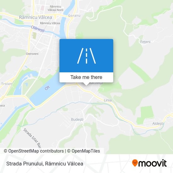 Strada Prunului map