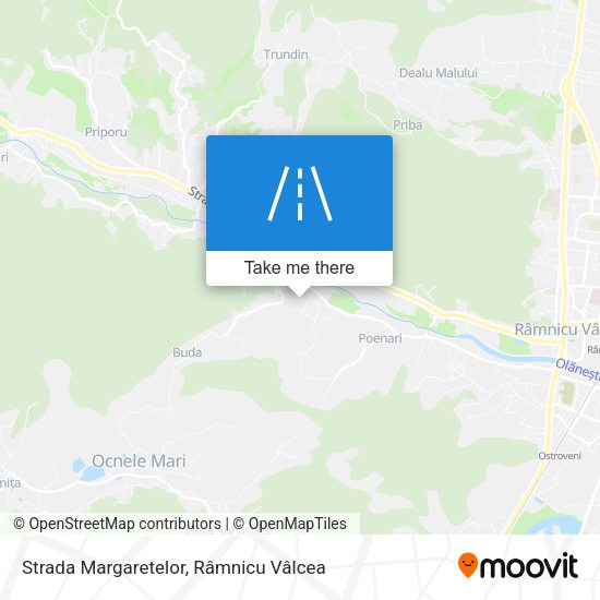 Strada Margaretelor map