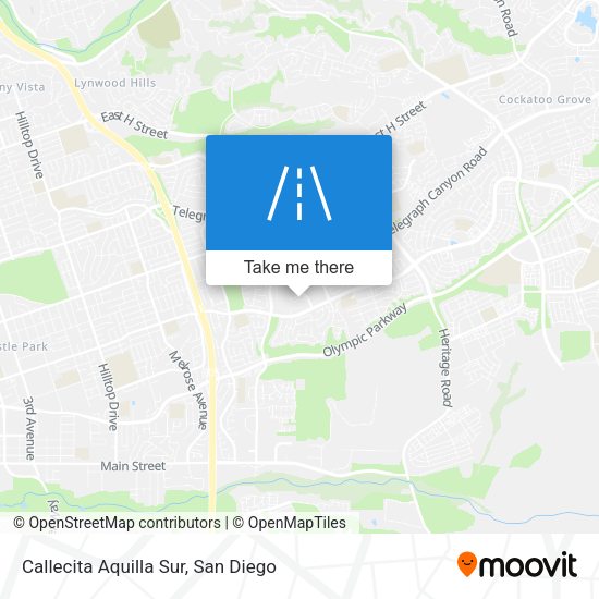 Callecita Aquilla Sur map