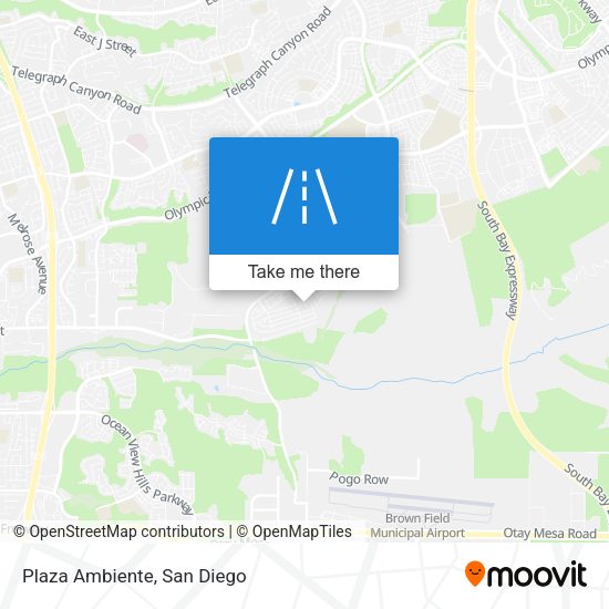 Mapa de Plaza Ambiente