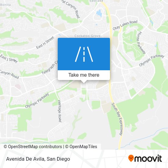 Mapa de Avenida De Avila