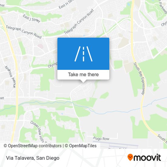 Mapa de Via Talavera