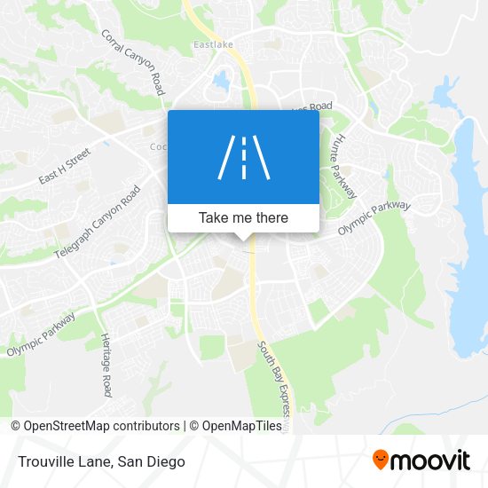 Mapa de Trouville Lane