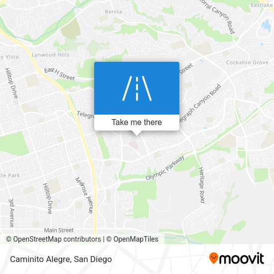 Mapa de Caminito Alegre