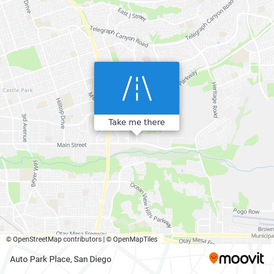 Mapa de Auto Park Place
