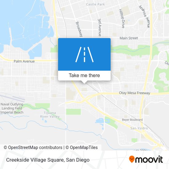 Creekside Village Square map