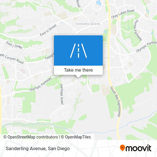 Mapa de Sanderling Avenue
