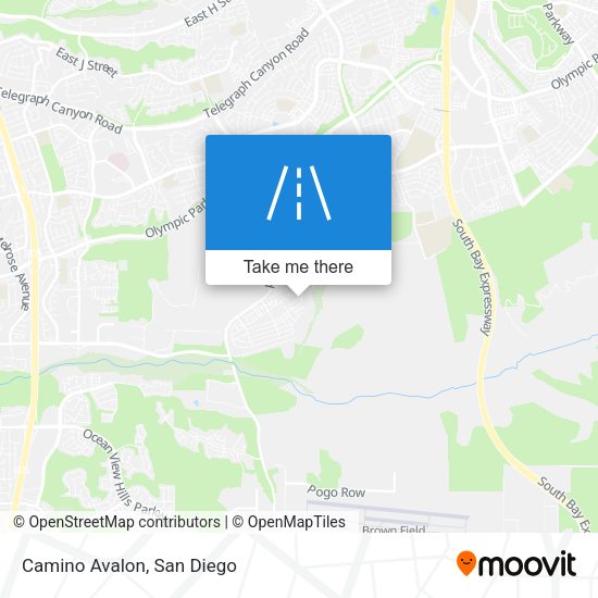 Mapa de Camino Avalon