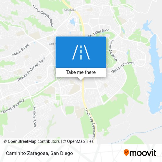 Mapa de Caminito Zaragosa
