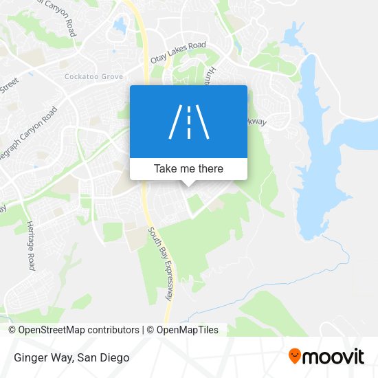 Mapa de Ginger Way
