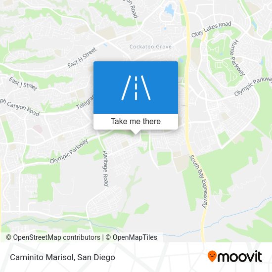 Mapa de Caminito Marisol