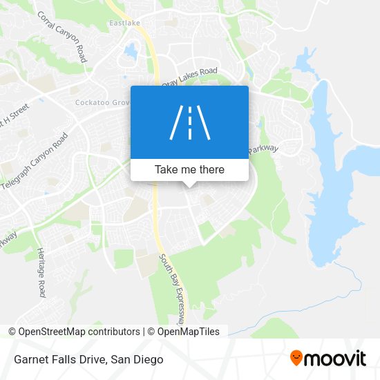 Mapa de Garnet Falls Drive