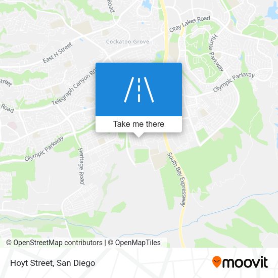 Mapa de Hoyt Street