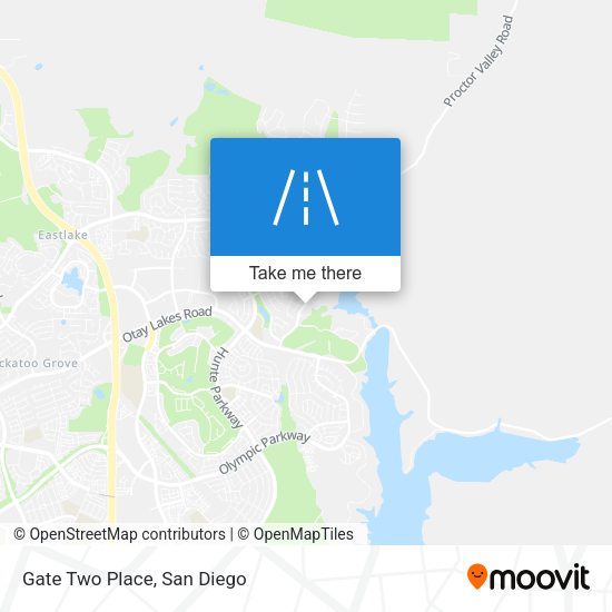 Mapa de Gate Two Place