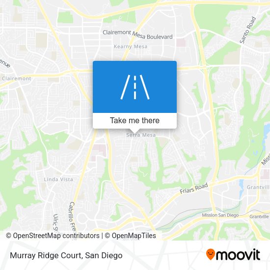 Murray Ridge Court map