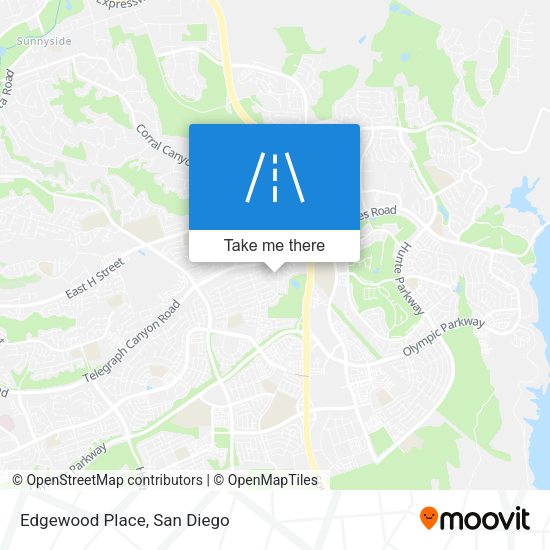 Mapa de Edgewood Place