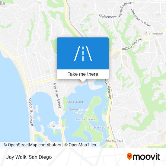 Mapa de Jay Walk