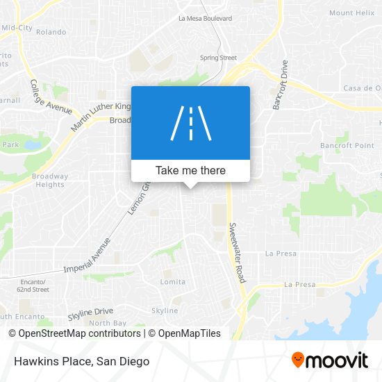 Mapa de Hawkins Place
