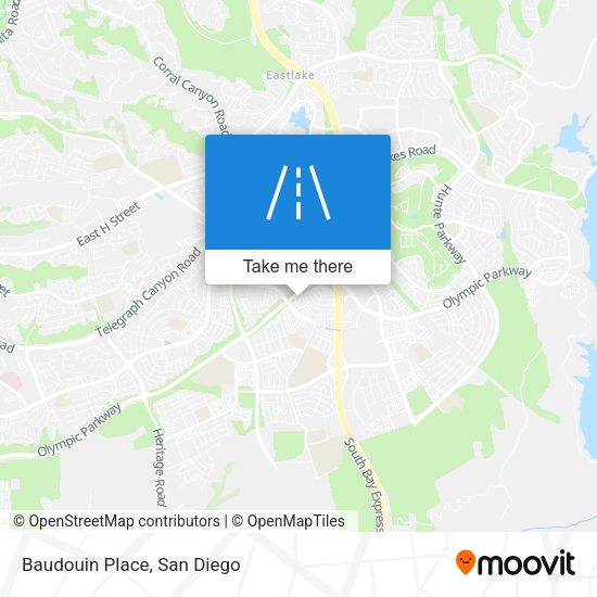 Mapa de Baudouin Place