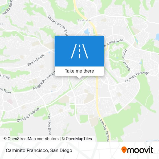 Mapa de Caminito Francisco