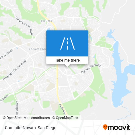 Mapa de Caminito Novara