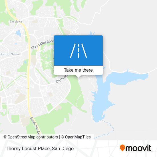 Mapa de Thorny Locust Place