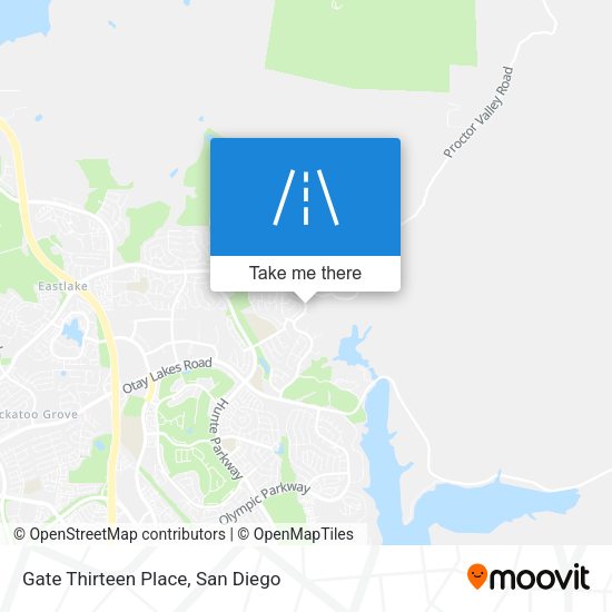 Gate Thirteen Place map