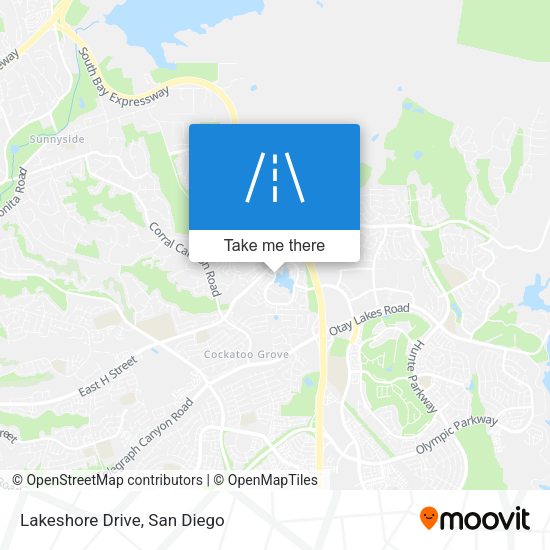 Mapa de Lakeshore Drive