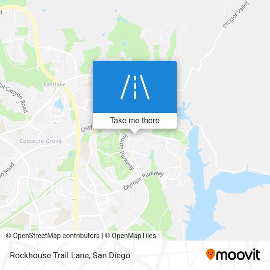 Rockhouse Trail Lane map