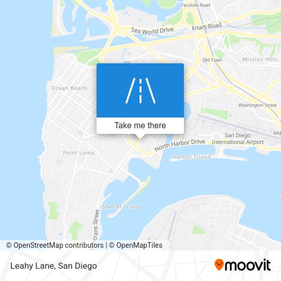 Mapa de Leahy Lane