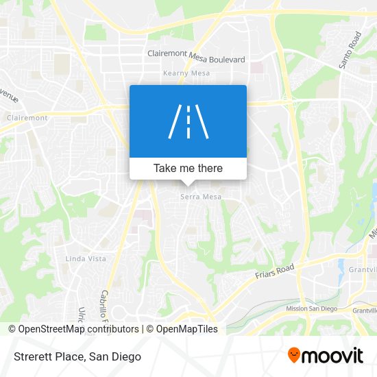 Mapa de Strerett Place
