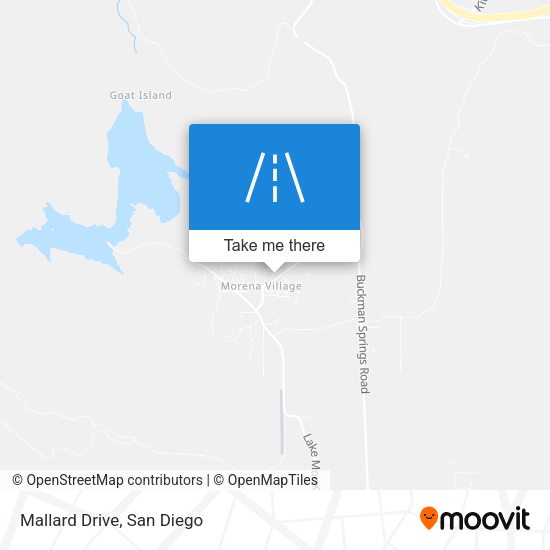 Mapa de Mallard Drive