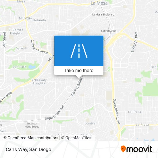 Mapa de Carls Way