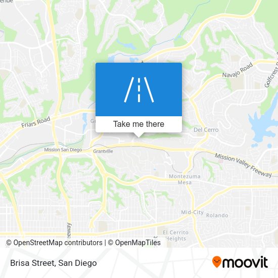 Mapa de Brisa Street