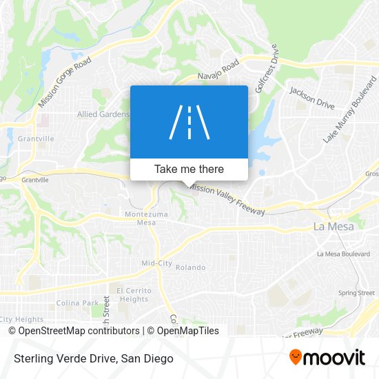 Sterling Verde Drive map