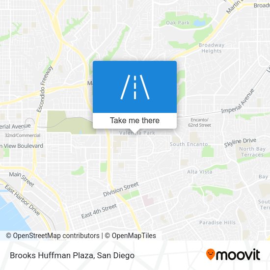 Brooks Huffman Plaza map