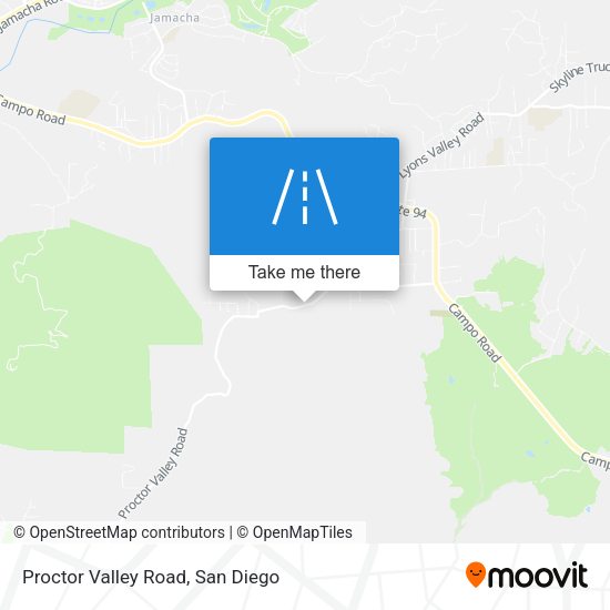 Mapa de Proctor Valley Road