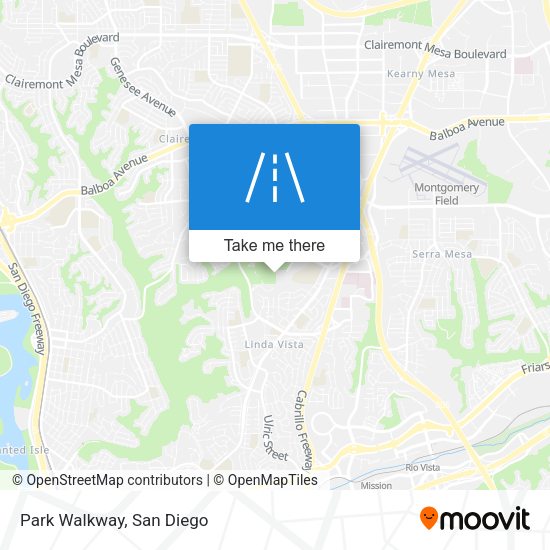 Mapa de Park Walkway