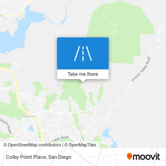 Mapa de Colby Point Place