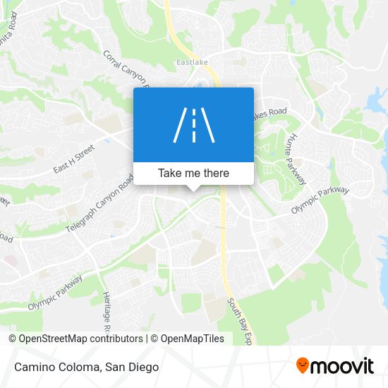 Mapa de Camino Coloma