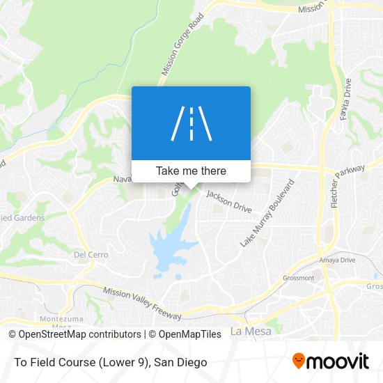 Mapa de To Field Course (Lower 9)