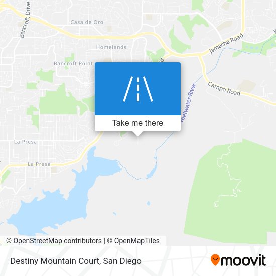 Destiny Mountain Court map