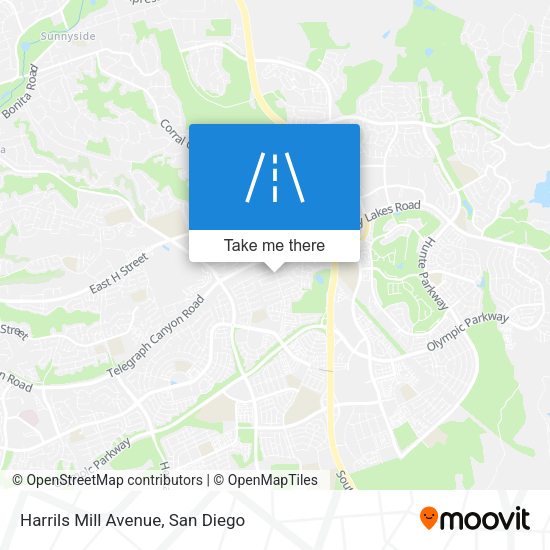 Mapa de Harrils Mill Avenue