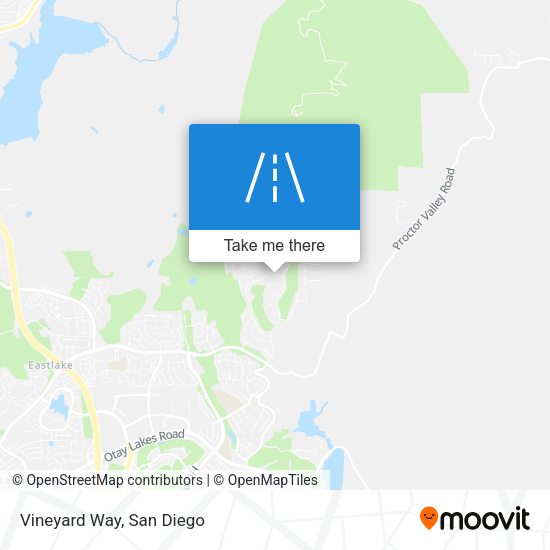 Mapa de Vineyard Way