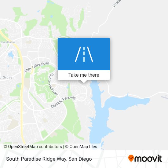 Mapa de South Paradise Ridge Way