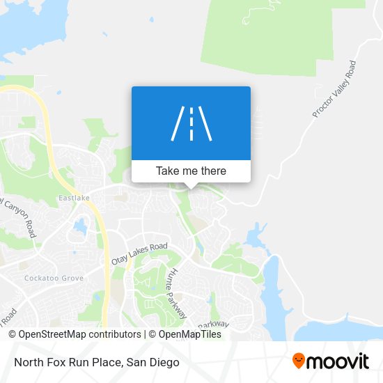 North Fox Run Place map